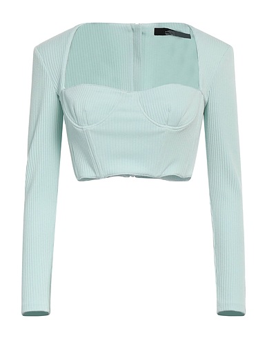 ROKH Bustier Light green 67% Polyester, 28% Rayon, 5% Elastane