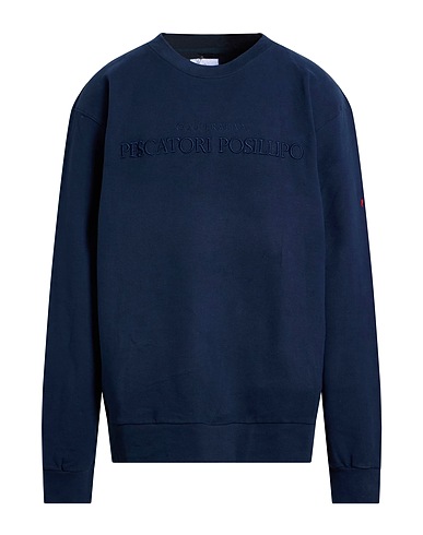 COOPERATIVA PESCATORI POSILLIPO Felpa Blu navy 94% Cotone, 6% Elastan