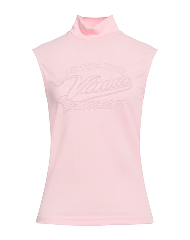 VETEMENTS T-shirt Rosa 94% Viscosa, 5% Poliammide, 1% Elastan