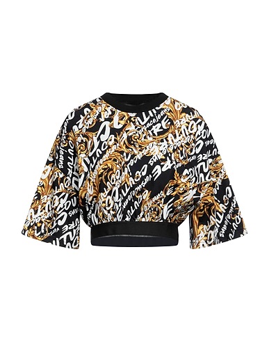 VERSACE JEANS COUTURE T-shirt Black 100% Cotton
