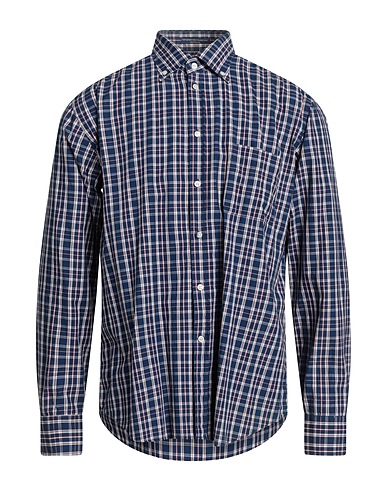 B.D.BAGGIES Camicia a quadri Blu 100% Cotone