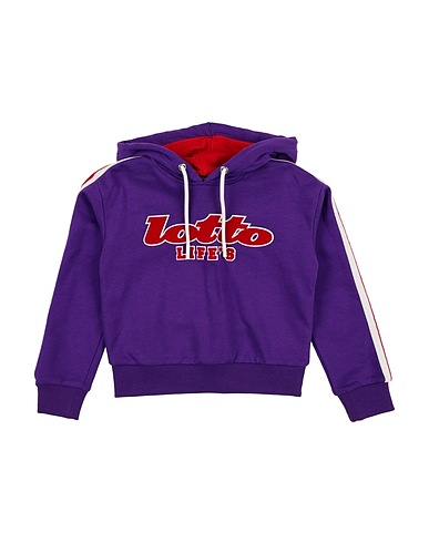 LOTTO Felpa Viola 85% Cotone, 15% Poliestere