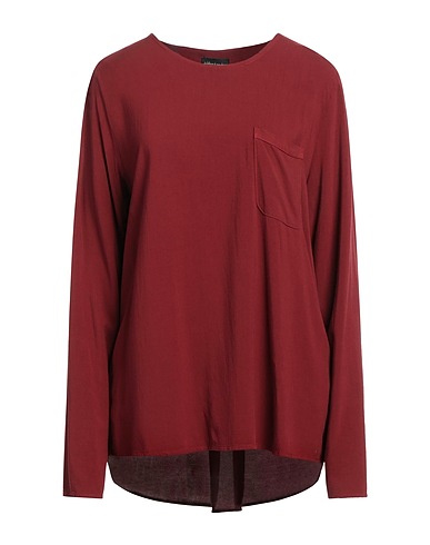 ALESSIA SANTI Top Burgundy 100% Viscose