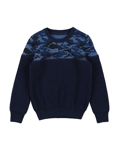 NORTH SAILS Jumper Navy blue 80% Cotton, 20% Wool, Organic cotton