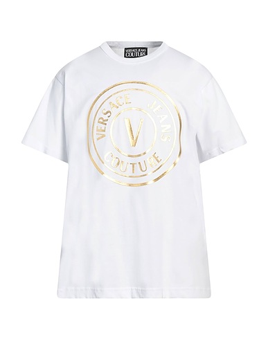 VERSACE JEANS COUTURE T-shirt White 100% Cotton