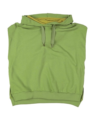L:Ú L:Ú by MISS GRANT Hooded sweatshirt Lime green 88% Cotton, 12% Polyester