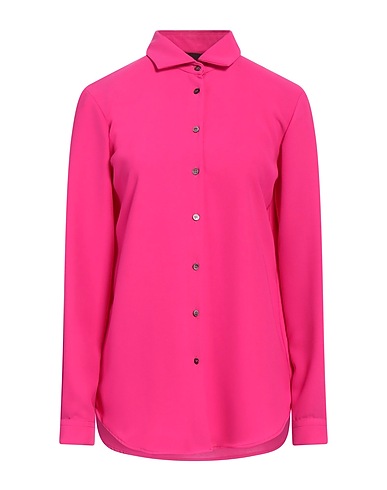 BLACK LABEL Solid color shirts & blouses Magenta 91% Polyester, 9% Elastane