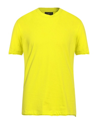 LIU •JO MAN Basic T-shirt Lime green 100% Cotton