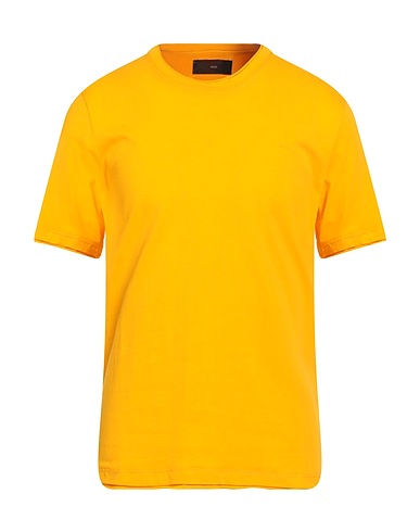 LIU •JO MAN Basic T-Shirt Marigold 100% Cotton
