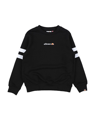 ELLESSE Sweatshirt Black 80% Cotton, 20% Polyester