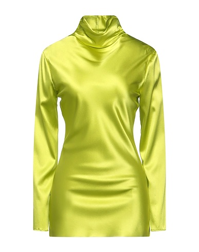 JUCCA Top Lime green 94% Silk, 6% Elastane