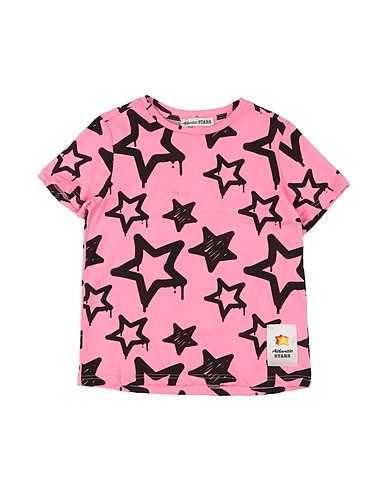 ATLANTIC STARS T-shirt Rose 100% Coton