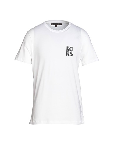 MICHAEL KORS MENS T-shirt White 100% Cotton