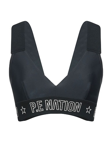 P.E NATION Top Black 75% Polyester, 25% Elastane