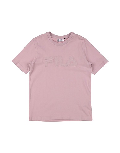FILA T-shirt Αντικέ ροζ 100% Βαμβάκι