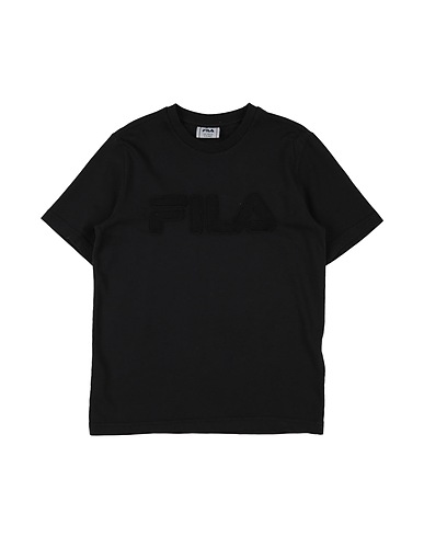 FILA Футболка Иссиня-чёрный 100% Хлопок
