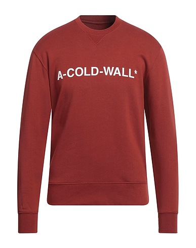 A-COLD-WALL* Sweatshirt Ziegelrot 100% Baumwolle
