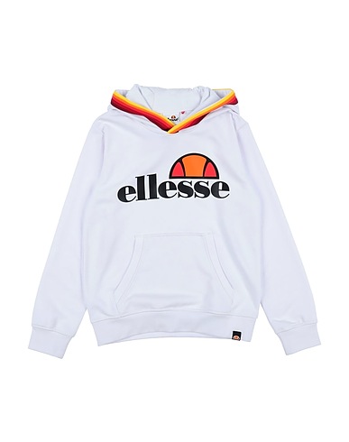 ELLESSE Sweatshirt White 80% Cotton, 20% Polyester