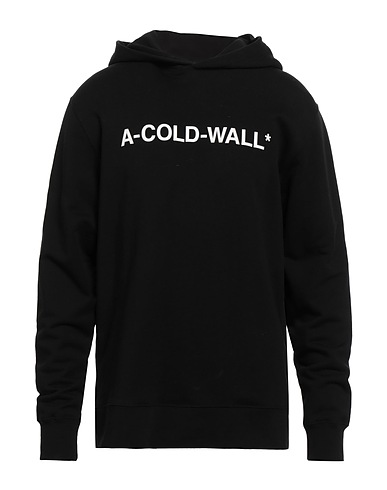 A-COLD-WALL* Hooded track jacket  Black 100% Cotton, Elastane