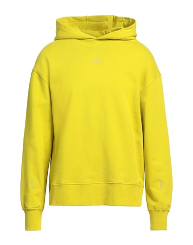 A-COLD-WALL* Hooded sweatshirt Lime green 100% Cotton, Elastane