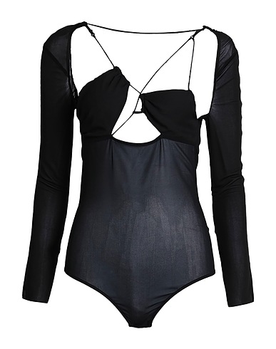NENSI DOJAKA TOPS & TEES Black 92% Silk, 8% Elastane