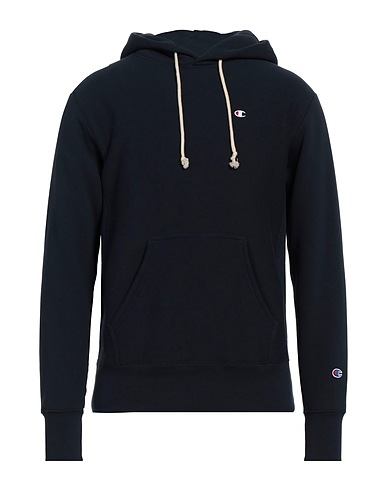 CHAMPION Hooded track jacket  Midnight blue 74% Cotton, 26% Polyester