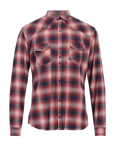 COSTUMEIN Checked shirt Rust 100% Cotton