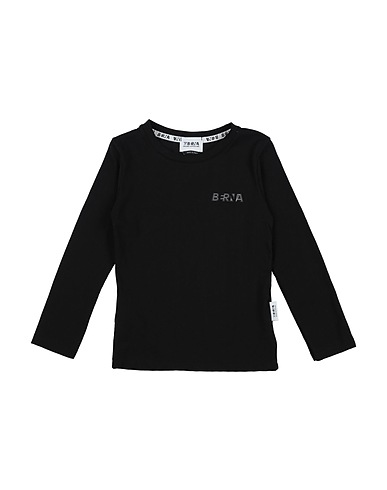 BERNA T-shirt Nero 100% Cotone