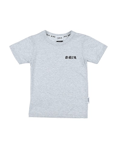 BERNA T-shirt Grigio 100% Cotone