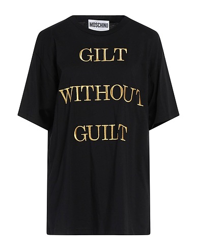 MOSCHINO T-shirt Black 100% Cotton