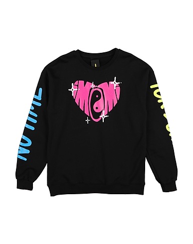 IMOMI Sweatshirt Black 100% Cotton