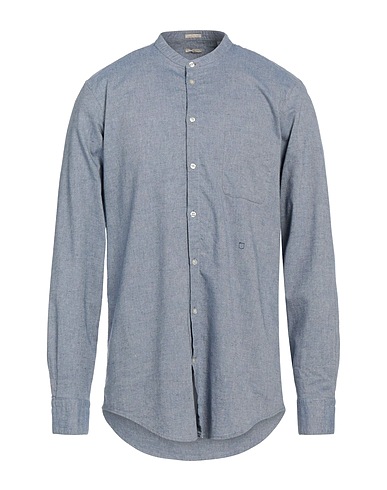 MASSIMO ALBA Camicia tinta unita Avio 100% Cotone