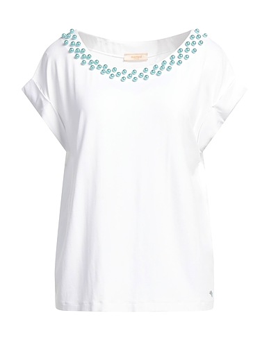 MARANI JEANS T-shirt White 95% Viscose, 5% Elastane