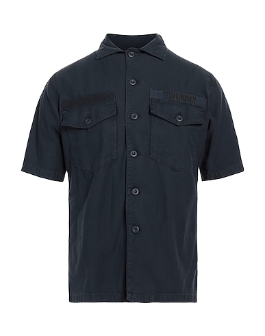 CHESAPEAKE'S Shirts Midnight blue 100% Cotton