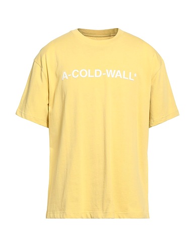 A-COLD-WALL* T-shirt Pastel yellow 100% Cotton