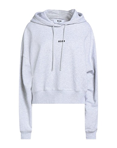 MSGM Hooded track jacket 100% Cotton