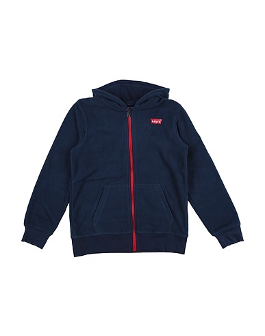 LEVI'S Felpa Blu navy 100% Poliestere