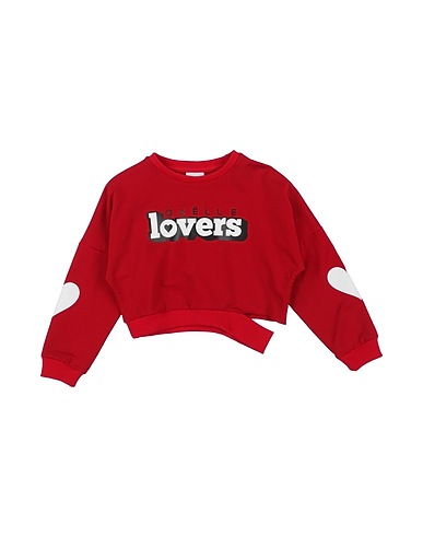 GAëLLE Paris Sweatshirt Red 95% Cotton, 5% Elastane