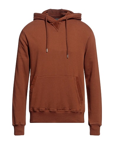 IN THE BOX Hooded track jacket  Brown 100% Cotton