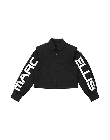 MARC ELLIS Hemden und Blusen mit Muster Schwarz 100% Baumwolle