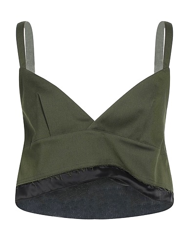 DEPARTMENT 5 Bustier Military green 98% Cotton, 2% Elastane