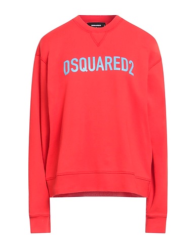 DSQUARED2 Sweatshirt Tomatenrot 100% Baumwolle, Elastan