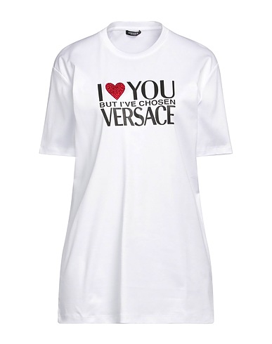 VERSACE T-shirt White 100% Cotton