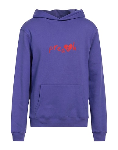 PREACH Hooded track jacket  Purple 100% Organic cotton