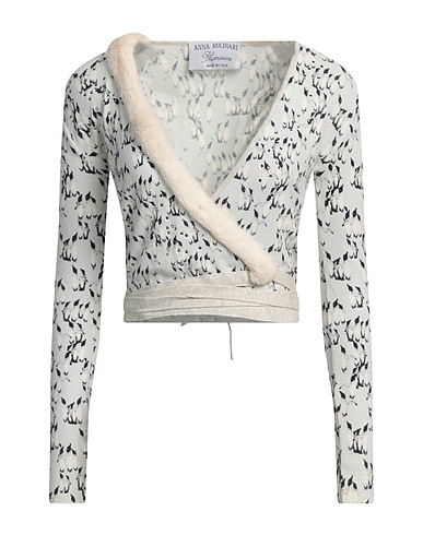 ANNA MOLINARI BLUMARINE Shrug Sky blue 94% Rayon, 6% Elastane