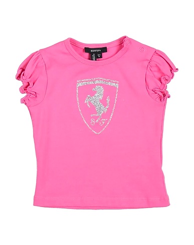 FERRARI T-shirt Rosa 92% Cotone, 8% Elastan