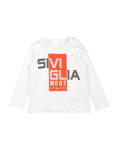 SIVIGLIA WHITE T-shirt White 98% Cotton, 2% Elastane