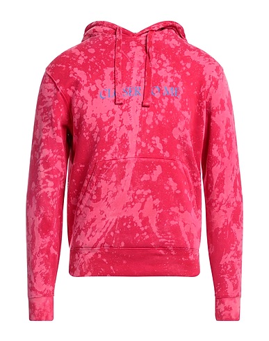 DARKOVELI Hooded track jacket  Fuchsia 80% Cotton, 20% Polyester