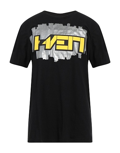 HAERVAERK T-shirt Black 100% Cotton