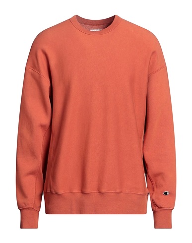 CHAMPION Sweatshirt Rust 89% Cotton, 11% Polyester